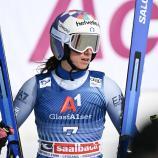 Marta Bassino hat sich schwer verletzt. © AFP / JOE KLAMAR
