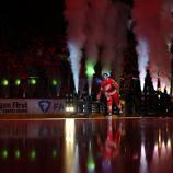 Moritz Seider ist der Abwehrchef der Detroit Red Wings. © APA / GREGORY SHAMUS