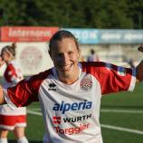 Ranja Fischer ließ die Muskeln spielen.