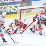 Sam Harvey musste im Bozner Tor gleich mehrfach hinter sich greifen. © Vanna Antonello