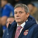 Serbiens Trainer Dragan Stojkovic ist zurückgetreten. © APA/afp / ANDREJ ISAKOVIC