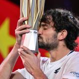 Valentin Vacherot hat in Shanghai ein Tennis-Märchen geschrieben. © APA/afp / HECTOR RETAMAL