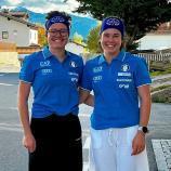 Ylvie Folie (l.) und ihre jüngere Schwester Marit (r.) wollen auf die große Wintersportbühne.