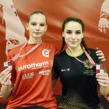 Anna Gruber und Maya Wenin kletterten aufs Podium.