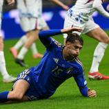 Der 20-jährige Pio Esposito schoss Italien in Führung, später folgte der Einbruch. © APA/afp / STEFANO RELLANDINI