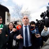Der ehemalige spanische Fußball-Präsident Luis Rubiales. © APA/afp / OSCAR DEL POZO