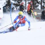 Der Franzose Antoine Azzolin auf dem Weg zu seinem Obereggen-Triumph 2024 © Matteo Groppo