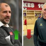 Les équipes promues et reléguées cette semaine. © HC Bozen / HC Pustertal / I. Foppa