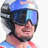 Dominik Paris crashed during training. © APA/afp / KERSTIN JOENSSON