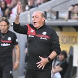 Fabrizio Castori hatte seine Emotionen am Samstag nach dem Padova-Spiel nicht im Griff. © Luca Ognibeni