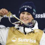 Flora Tabanelli wurde in der Vorsaison Weltmeisterin. © ANSA / GIAN EHRENZELLER