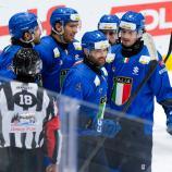Italiens Eishockey-Nationalmannschaft weiß, wo es nachzulegen gilt. © Vanna Antonello