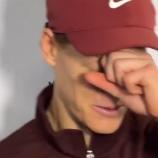 Jannik Sinner's amusing reaction.