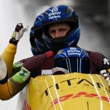 Der Bob mit Johannes Lochner, Thorsten Margis, Jörn Wenzel und Georg Fleischhauer holte sich den Sieg. © APA/afp / STEFANO RELLANDINI