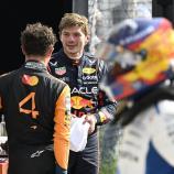 Lando Norris (l.), Max Verstappen (Mitte) und Oscar Piastri kämpfen um die WM-Krone. © ANSA / Daniel Dal Zennaro