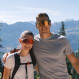 Patrick Baumgartner et sa future épouse Greta Passler. © privé