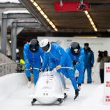 Patrick Baumgartner und Co. rasten in Igls auf das Podest. © APA / EXPA/ JOHANN GRODER