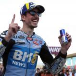 So jubelt Alex Marquez. © APA/afp / PATRICIA DE MELO MOREIRA