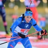 Stark in Form: Dorothea Wierer. © ANSA / HANA BRUNLOF