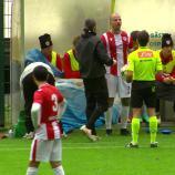 The latest SportNews highlights show – alongside numerous goals – also includes some unsavory scenes. For example, in the Landesliga match between Weinstraße Süd and Leifers (1-1), striker Thierno Diagne committed an act of violence that went unnoticed by the referee. Also featured are the highlights from the Serie A match between Obermais and Legnago (1-5) and the Landesliga game between Terlan and Freienfeld (3-1). © stol