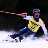 Albert Popov is competing for World Cup points in Alta Badia. © APA/afp / STEFANO RELLANDINI