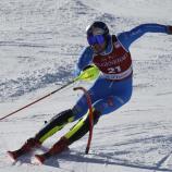 Alex Vinatzer zeigte einen starken zweiten Lauf. © ANSA / SEBASTIEN NOGIER