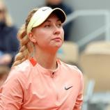 Anastasia Potapova now plays for Austria. © ANSA / TERESA SUAREZ