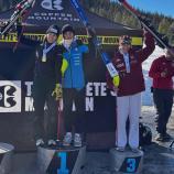 Anna Trocker (mitte) zeigte auf. © FISI