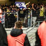 Aufgrund des Nahost-Konflikts gab es in Stuttgart ein Hochrisiko-Spiel. © ANSA / ANNA SZILAGYI