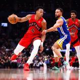 Barnes (links) führte seine Raptors zum Sieg. © APA / COLE BURSTON