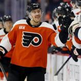 Bobby Brink and the Philadelphia Flyers can celebrate. © APA / EMILEE CHINN