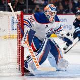 Calvin Pickard war der Mann des Tages. © APA / CAMERON BARTLETT