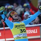 Christof Innerhofer schrie seine Freude heraus. © Pentaphoto