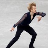 Daniel Grassl, Südtiroler Eiskunstläufer. © APA/afp / PAUL MILLER