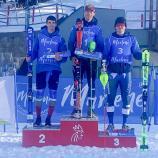 Das Podest des Marlene Cups am Furkelpass.