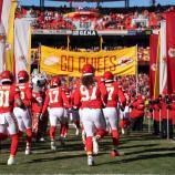 Die Kansas City Chiefs verlassen das Arrowhead Stadium. © APA / JAMIE SQUIRE