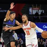 Die New York Knicks (in weiß) schlugen Orlando Magic. © APA / ETHAN MILLER