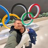 Dominik Fischnaller  mit seiner Emily.