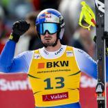 Dominik Paris continues to trust the Doberman, meaning Nordica skis. © ANSA / ALESSANDRO DELLA VALLE