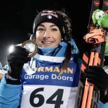 Dorothea Wierer hat ihren 17. Weltcupsieg gefeiert. © ANSA / Bjorn Larsson Rosvall
