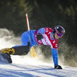 Gabriel Messner kurvte auf das Podest. © ANSA / GIAN EHRENZELLER