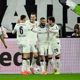 Gladbach: Mit Glück zum Sieg. © APA/afp / INA FASSBENDER