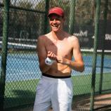 Jannik Sinner is clearly having fun training in Dubai. © Instagram/janniksin