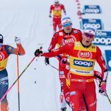 Johannes Høsflot Klæbo  feierte in seiner Heimat den 100. Weltcupsieg. © ANSA / Geir Olsen