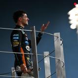 Lando Norris gab wortwörtlich Gas. © APA/afp / ANDREJ ISAKOVIC