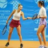 Lisa Peer (links) und Laura Mair stehen im Doppel-Finale von Gröden. © Runggaldier