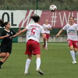 Manuela Ladstätter und Sonja Kiem (rechts) mussten sich mit dem FCS  geschlagen geben.
