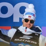 Mattis Stenshagen freute sich über seinen Sieg. © Instagram/fiscrosscountry / FIS/Pierre Teyssot