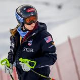 Mikaela Shiffrin war im Slalom zuletzt nicht zu schlagen. © APA/afp / FABRICE COFFRINI