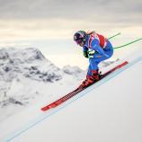 Sofia Goggia zählt zu den Favoritinnen. © APA/afp / FABRICE COFFRINI